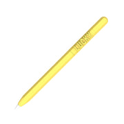 LOVE MEI For Apple Pencil 2 Number Letter Design Stylus Pen Silicone Protective Case Cover (Yellow)