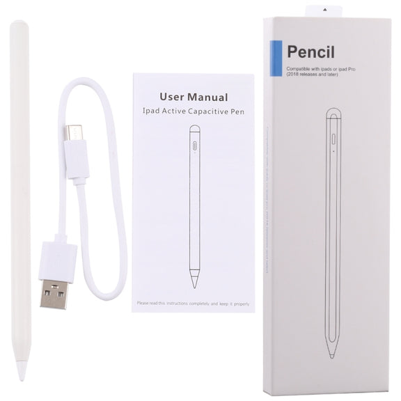 Magnetic Palm Rejection Active Capacitive Stylus for iPad / iPad Pro (2018 and above)