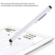 Universal Three Rings Mobile Phone Writing Pen (White)