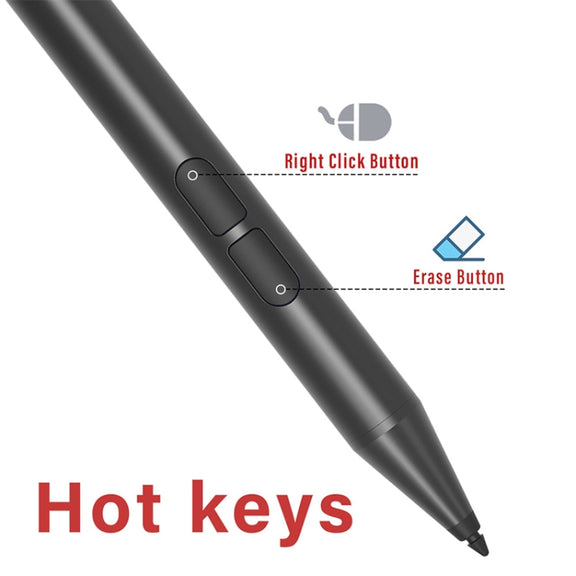 JD02 Prevent Accidental Touch Stylus Pen for MicroSoft Surface Series (Black)
