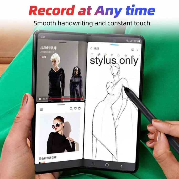Touch Capacitive Pen Stylus For Samsung Galaxy Z Fold4 / Galaxy Z Fold3 5G (Dark Blue)