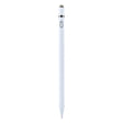 Universal Aluminum Alloy Active Capacitive Stylus Pen(White) - Stylus Pen by PMC TechLife | Online Shopping South Africa | PMC TechLife | Buy Now Pay Later Mobicred