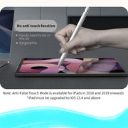 Yesido ST13 8 Pin Interface Multi-function Bluetooth Wireless Stylus Pen Capacitive Pencil for iPad (White)