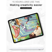 JD10 Anti-mistouch Stylus Pen(White)