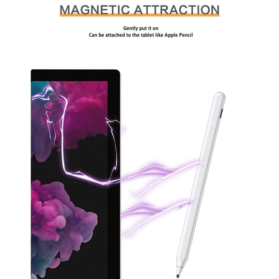 JT11 Universal Active Capacitive Stylus Pen (White)