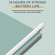 JT11 Universal Active Capacitive Stylus Pen (White)