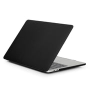 ENKAY Hat-Prince 2 in 1 Frosted Hard Shell Plastic Protective Case + US Version Ultra-thin TPU Keyboard Protector Cover for 2016 New MacBook Pro 13.3 inch without Touchbar (A1708)(Black)