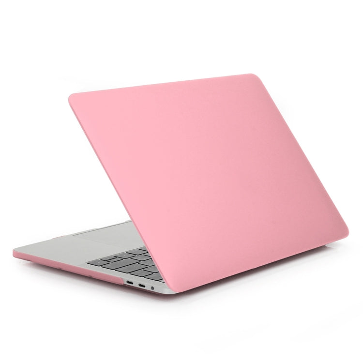 ENKAY Hat-Prince 2 in 1 Frosted Hard Shell Plastic Protective Case + US Version Ultra-thin TPU Keyboard Protector Cover for 2016 New MacBook Pro 13.3 inch without Touchbar (A1708)(Pink)