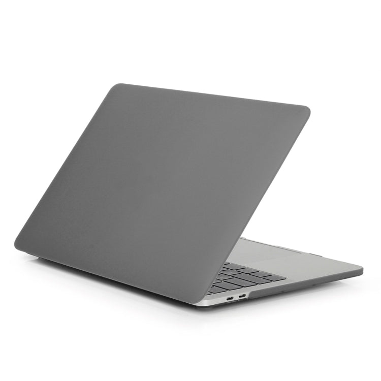 ENKAY Hat-Prince 2 in 1 Frosted Hard Shell Plastic Protective Case + US Version Ultra-thin TPU Keyboard Protector Cover for 2016 New MacBook Pro 13.3 inch without Touchbar (A1708)(Grey)