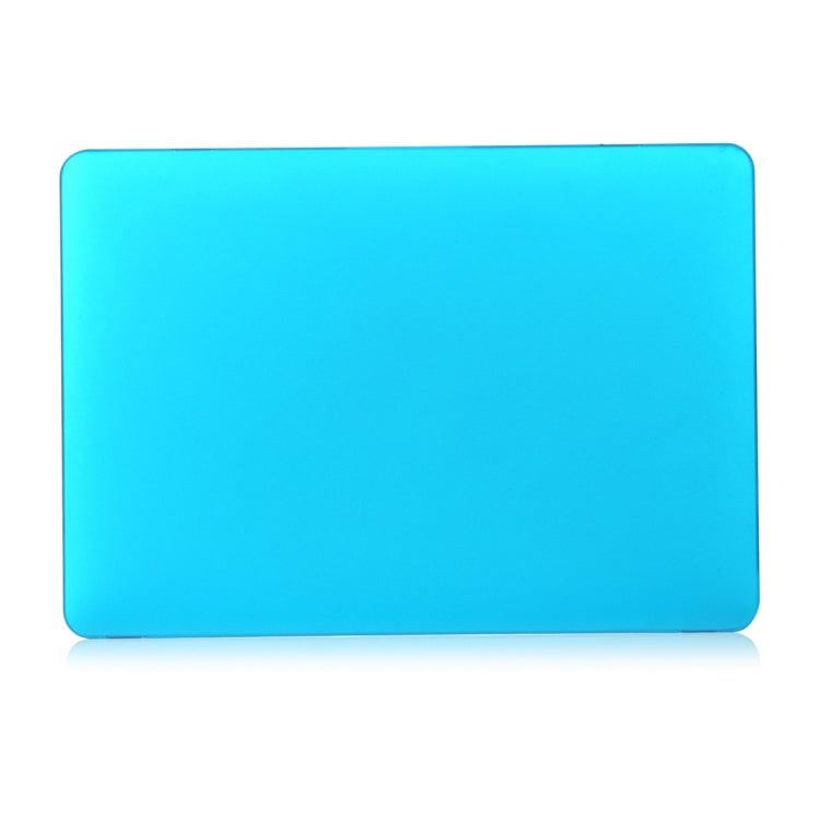 ENKAY Hat-Prince 2 in 1 Frosted Hard Shell Plastic Protective Case + US Version Ultra-thin TPU Keyboard Protector Cover for 2016 New MacBook Pro 13.3 inch without Touchbar (A1708)(Blue)