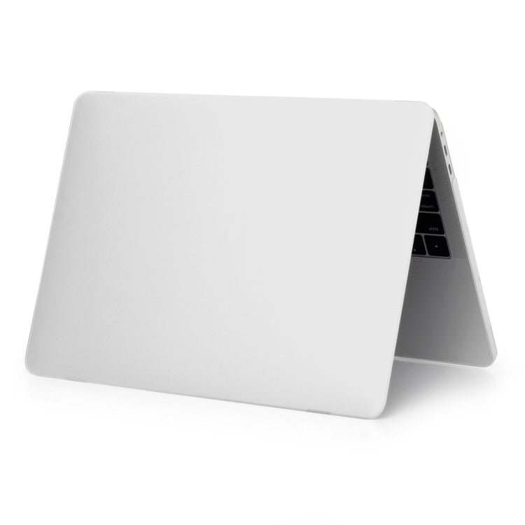 ENKAY Hat-Prince 2 in 1 Frosted Hard Shell Plastic Protective Case + US Version Ultra-thin TPU Keyboard Protector Cover for 2016 New MacBook Pro 13.3 inch without Touchbar (A1708)(White)