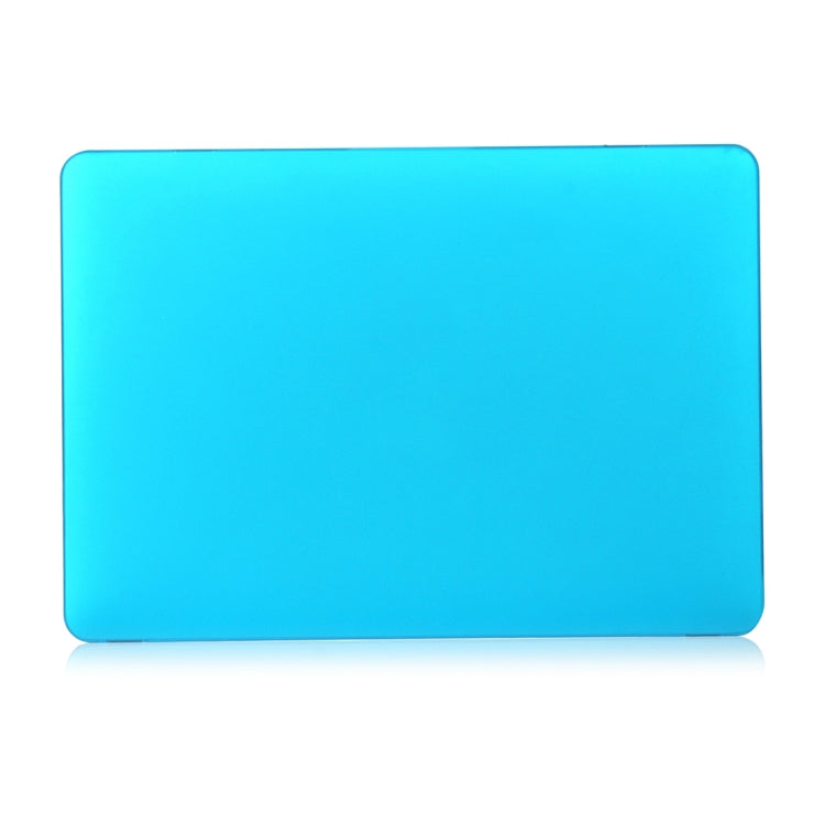 ENKAY Hat-Prince 2 in 1 Frosted Hard Shell Plastic Protective Case + US Version Ultra-thin TPU Keyboard Protector Cover for 2016 New MacBook Pro 15.4 inch with Touchbar (A1707)(Blue)