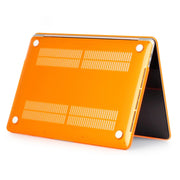 ENKAY Hat-Prince 2 in 1 Crystal Hard Shell Plastic Protective Case + US Version Ultra-thin TPU Keyboard Protector Cover for 2016 New MacBook Pro 13.3 inch with Touchbar (A1706)(Orange)