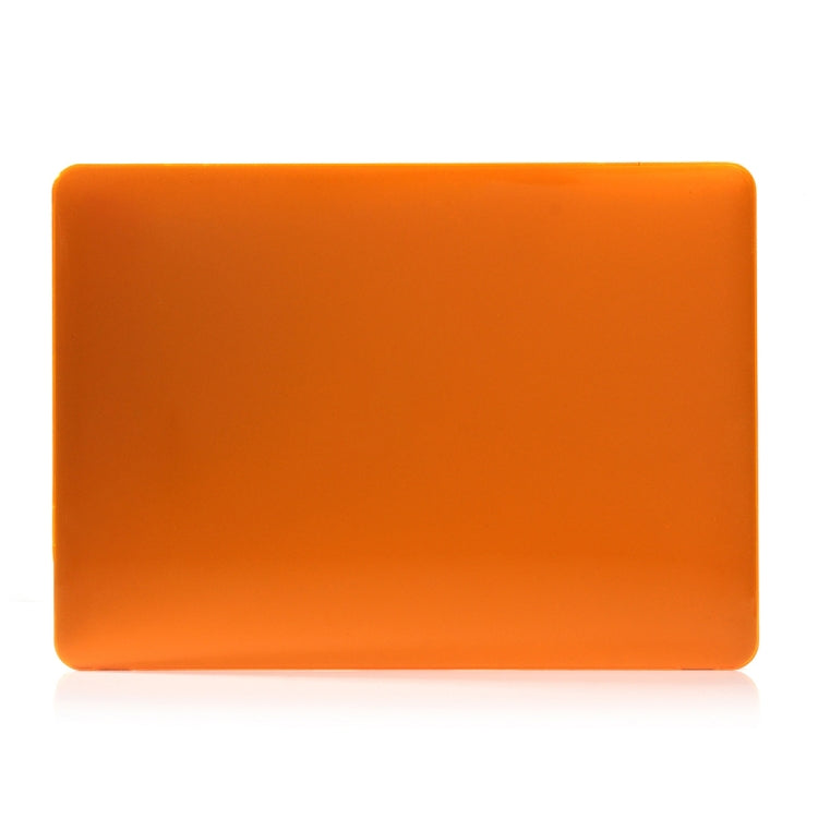 ENKAY Hat-Prince 2 in 1 Crystal Hard Shell Plastic Protective Case + US Version Ultra-thin TPU Keyboard Protector Cover for 2016 New MacBook Pro 13.3 inch with Touchbar (A1706)(Orange)
