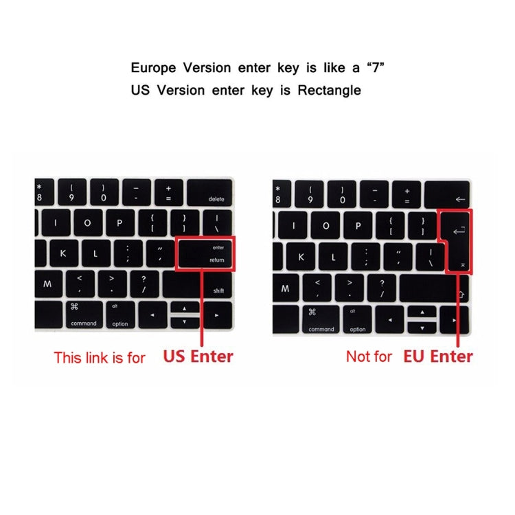 ENKAY Hat-Prince 2 in 1 Crystal Hard Shell Plastic Protective Case + US Version Ultra-thin TPU Keyboard Protector Cover for 2016 New MacBook Pro 13.3 inch without Touchbar (A1708)(Orange)