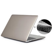 ENKAY Hat-Prince 2 in 1 Crystal Hard Shell Plastic Protective Case + US Version Ultra-thin TPU Keyboard Protector Cover for 2016 New MacBook Pro 13.3 inch without Touchbar (A1708)(Grey)