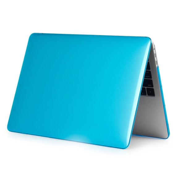 ENKAY Hat-Prince 2 in 1 Crystal Hard Shell Plastic Protective Case + US Version Ultra-thin TPU Keyboard Protector Cover for 2016 New MacBook Pro 13.3 inch without Touchbar (A1708)(Blue)