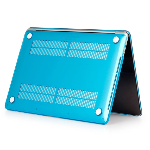 ENKAY Hat-Prince 2 in 1 Crystal Hard Shell Plastic Protective Case + US Version Ultra-thin TPU Keyboard Protector Cover for 2016 New MacBook Pro 13.3 inch without Touchbar (A1708)(Blue)