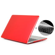 ENKAY Hat-Prince 2 in 1 Crystal Hard Shell Plastic Protective Case + US Version Ultra-thin TPU Keyboard Protector Cover for 2016 New MacBook Pro 13.3 inch without Touchbar (A1708)(Red)
