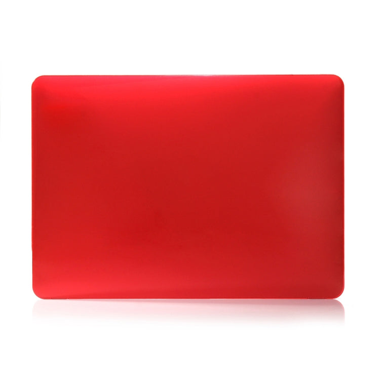 ENKAY Hat-Prince 2 in 1 Crystal Hard Shell Plastic Protective Case + US Version Ultra-thin TPU Keyboard Protector Cover for 2016 New MacBook Pro 13.3 inch without Touchbar (A1708)(Red)