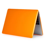 ENKAY Hat-Prince 2 in 1 Crystal Hard Shell Plastic Protective Case + US Version Ultra-thin TPU Keyboard Protector Cover for 2016 New MacBook Pro 15.4 inch with Touchbar (A1707)(Orange)