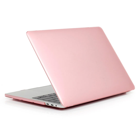 ENKAY Hat-Prince 2 in 1 Crystal Hard Shell Plastic Protective Case + US Version Ultra-thin TPU Keyboard Protector Cover for 2016 New MacBook Pro 15.4 inch with Touchbar (A1707)(Pink)