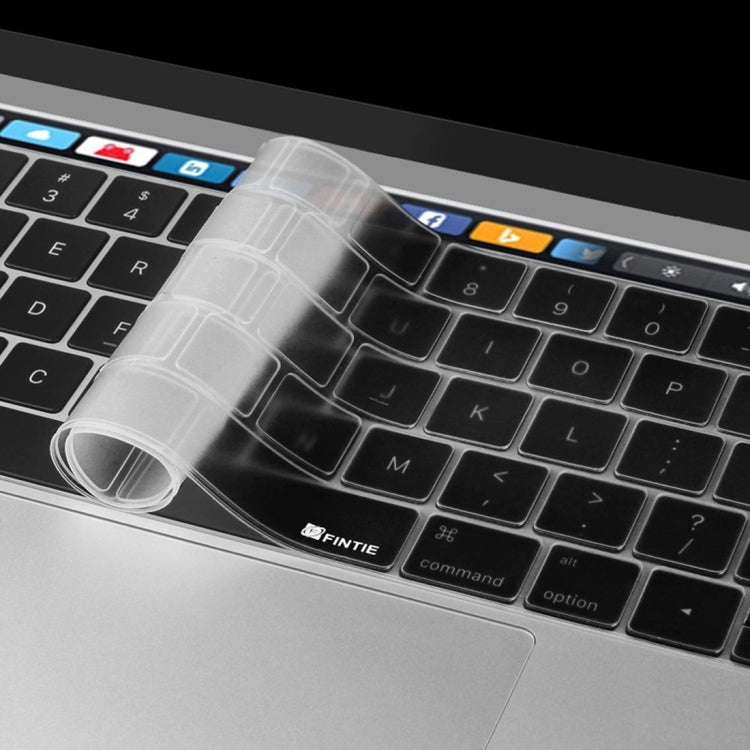 ENKAY Hat-Prince 2 in 1 Crystal Hard Shell Plastic Protective Case + US Version Ultra-thin TPU Keyboard Protector Cover for 2016 New MacBook Pro 15.4 inch with Touchbar (A1707)(Grey)