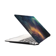 For Macbook Pro Retina 15.4 inch Starry Sky Patterns Apple Laptop Water Decals PC Protective Case(Green)