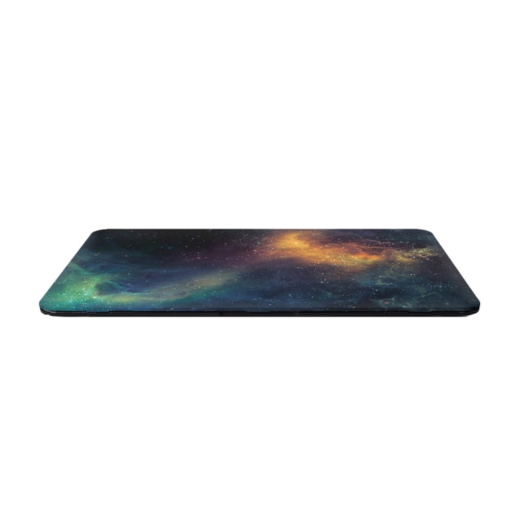 For Macbook Air 13.3 inch Starry Sky Patterns Apple Laptop Water Decals PC Protective Case(Green)
