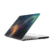 For Macbook Pro Retina 13.3 inch Starry Sky Patterns Apple Laptop Water Decals PC Protective Case(Green)