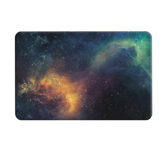 For Macbook Pro Retina 13.3 inch Starry Sky Patterns Apple Laptop Water Decals PC Protective Case(Green)