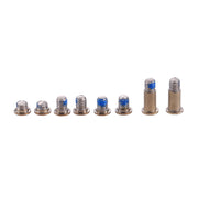 8 in 1 for Macbook 12 inch A1534 Computer Case Bottom Cover Screws (2 Long + 6 Short)(Gold)