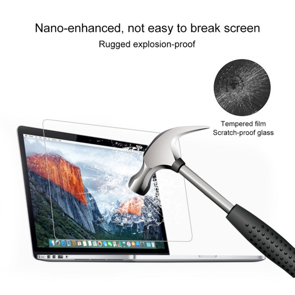 10 PCS For MacBook Pro 16 inch 9H Laptop Tempered Glass Screen Protective Film