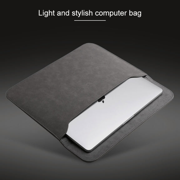 Horizontal Matte Leather Laptop Inner Bag for MacBook Air 11.6 inch A1465 (2012