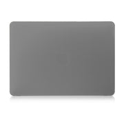 ENKAY Hat-Prince 2 in 1 Frosted Hard Shell Plastic Protective Case + Europe Version Ultra-thin TPU Keyboard Protector Cover for 2016 MacBook Pro 13.3 Inch without Touch Bar (A1708) (Grey)