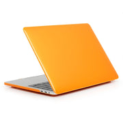ENKAY Hat-Prince 2 in 1 Crystal Hard Shell Plastic Protective Case + Europe Version Ultra-thin TPU Keyboard Protector Cover for 2016 MacBook Pro 13.3 Inch without Touch Bar (A1708) (Orange)