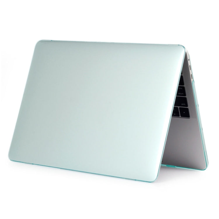 ENKAY Hat-Prince 2 in 1 Crystal Hard Shell Plastic Protective Case + Europe Version Ultra-thin TPU Keyboard Protector Cover for 2016 MacBook Pro 13.3 Inch without Touch Bar (A1708) (Green)