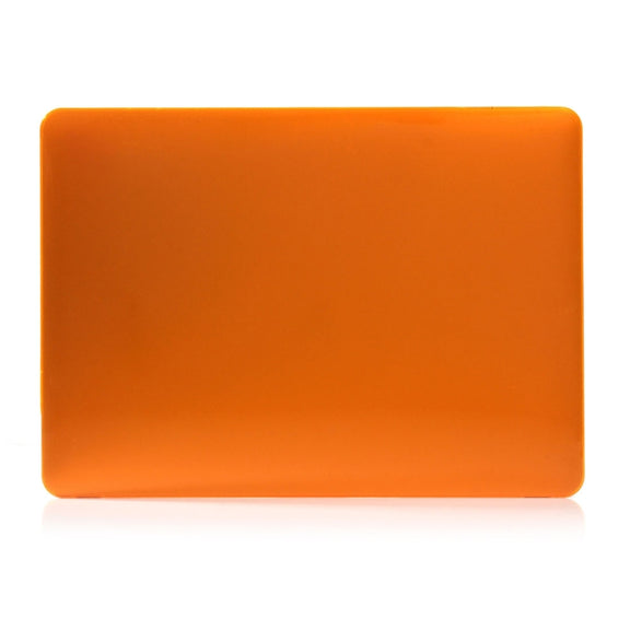 ENKAY Hat-Prince 2 in 1 Crystal Hard Shell Plastic Protective Case + Europe Version Ultra-thin TPU Keyboard Protector Cover for 2016 MacBook Pro 15.4 Inch with Touch Bar (A1707) (Orange)