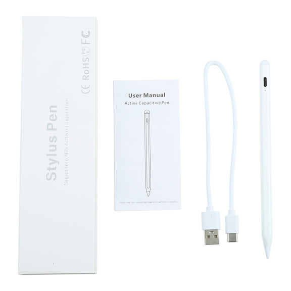 Universal Active Touch Capacitive Stylus Pen with Fine Tip
