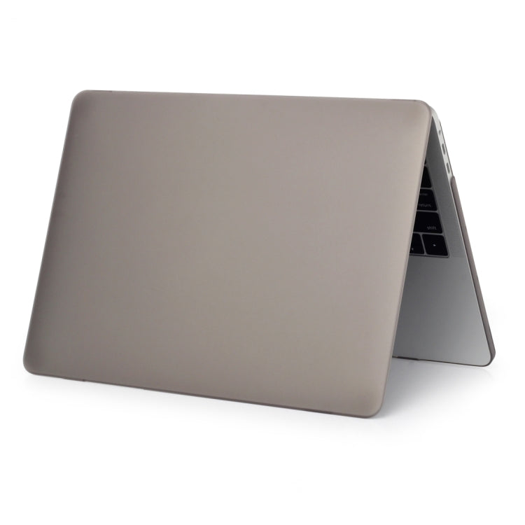 Laptop Frosted Style PC Protective Case for MacBook Pro 15.4 inch A1990 (2018)(Grey)