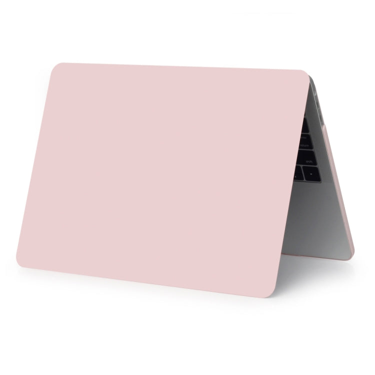 Laptop Frosted Style PC Protective Case for MacBook Pro 15.4 inch A1990 (2018)(Light Pink)