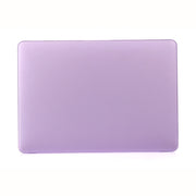 Laptop Frosted Style PC Protective Case for MacBook Pro 15.4 inch A1990 (2018)(Purple)
