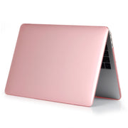 Laptop Crystal Style PC Protective Case for MacBook Pro 15.4 inch A1990 (2018) (Pink)