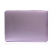 Laptop Crystal Style PC Protective Case for MacBook Pro 15.4 inch A1990 (2018) (Purple)