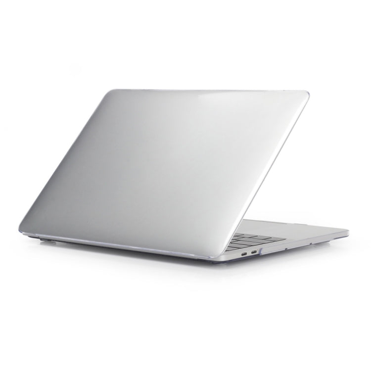 Laptop Crystal Style PC Protective Case for MacBook Pro 15.4 inch A1990 (2018) (Transparent)
