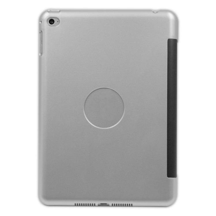 F1+ For iPad mini 5 / 4 Laptop Version Plastic Bluetooth Keyboard Tablet Case(Silver)
