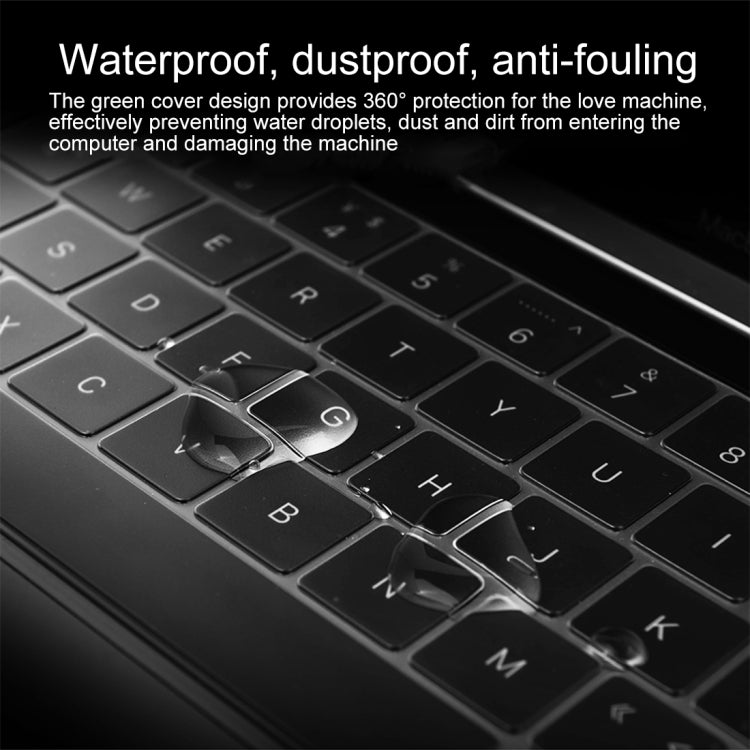 Keyboard Protector TPU Film for MacBook Pro 13 / 15 & Air 13 (A1466 / A1502 / A1278 / A1286)(White)