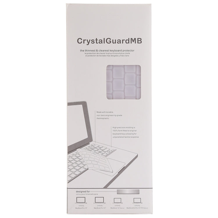 Keyboard Protector TPU Film for MacBook Pro 13 / 15 & Air 13 (A1466 / A1502 / A1278 / A1286)(White)