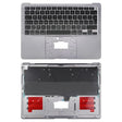 For Macbook Air 13 2020 M1 A2337 C-side Cover + UK Edition Key Board (Black) - Bottom Cover by PMC TechLife | Online Shopping South Africa | PMC TechLife