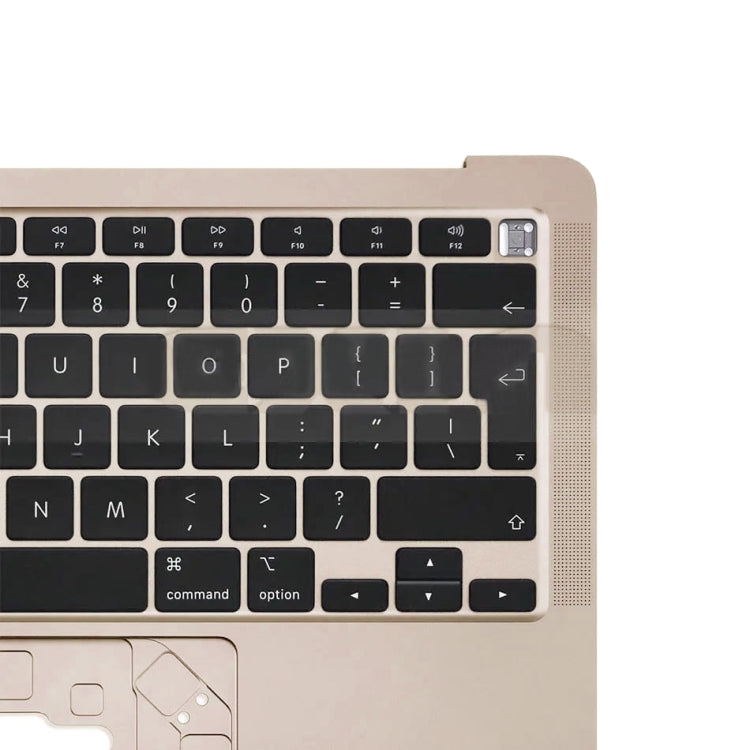 For Macbook Air 13 2020 M1 A2337 C-side Cover + UK Edition Key Board (Gold)
